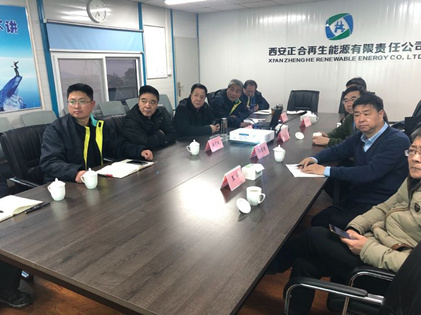 集團領(lǐng)導(dǎo)會同航天六院、航天六院十一所（京）調(diào)研灞橋生活垃圾無害化處理項目
